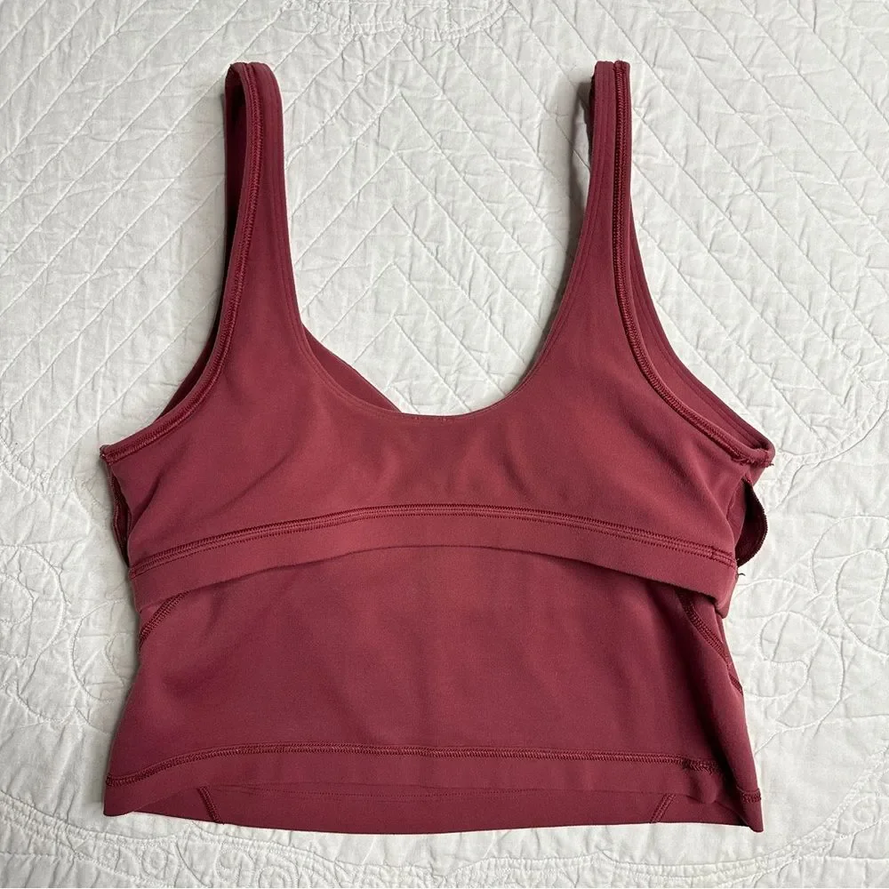 Lululemon Align Tank Top Mulled Wine Women’s 8 - Picture 10 of 13